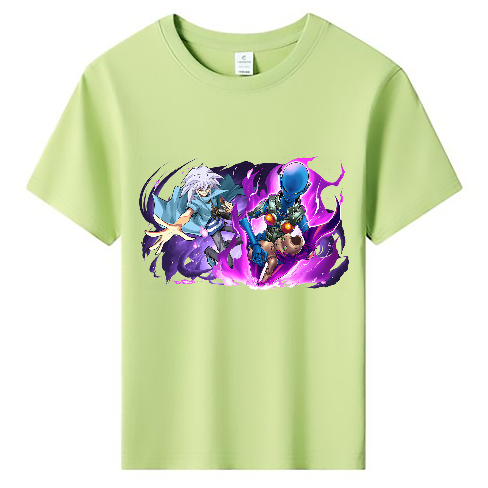 （画像用） 遊☆戯☆王 Yu-Gi-Oh! 綿100％キッズTシャツ（フロントプリント）